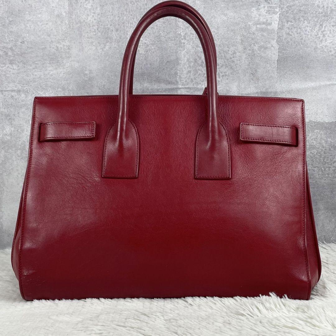 Borsa a tracolla Yves Saint Laurent Sac de Jour rossa 2 vie dal Giappone