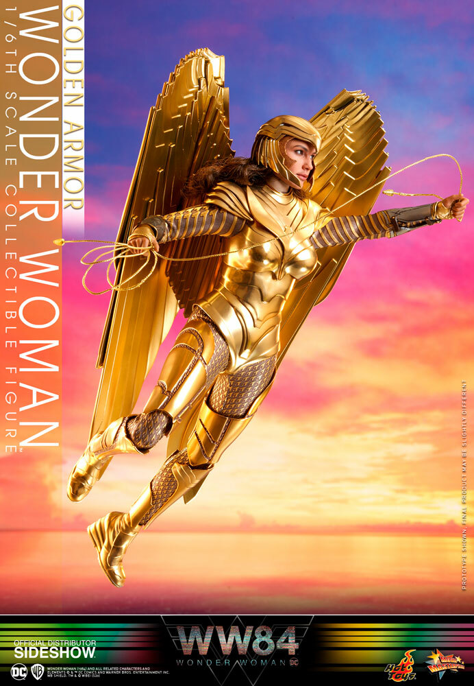 WW84~WONDER WOMAN / GOLDEN ARMOR~SIXTH SCALE FIGURE~MMS577~HOT