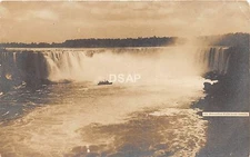 A70/ Niagara Falls New York NY Real Photo RPPC Postcard c1910 Horseshoe Falls 2
