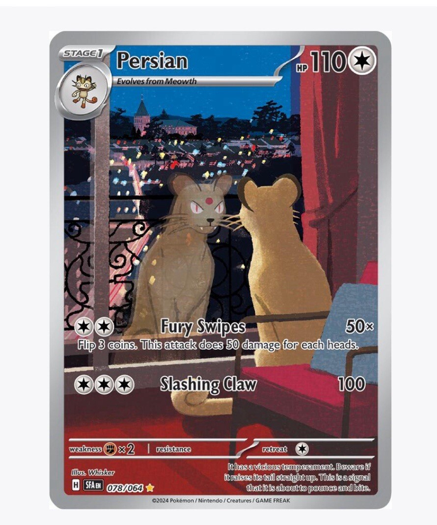 persian pokemon card Pokemon Steam Siege Persian #89