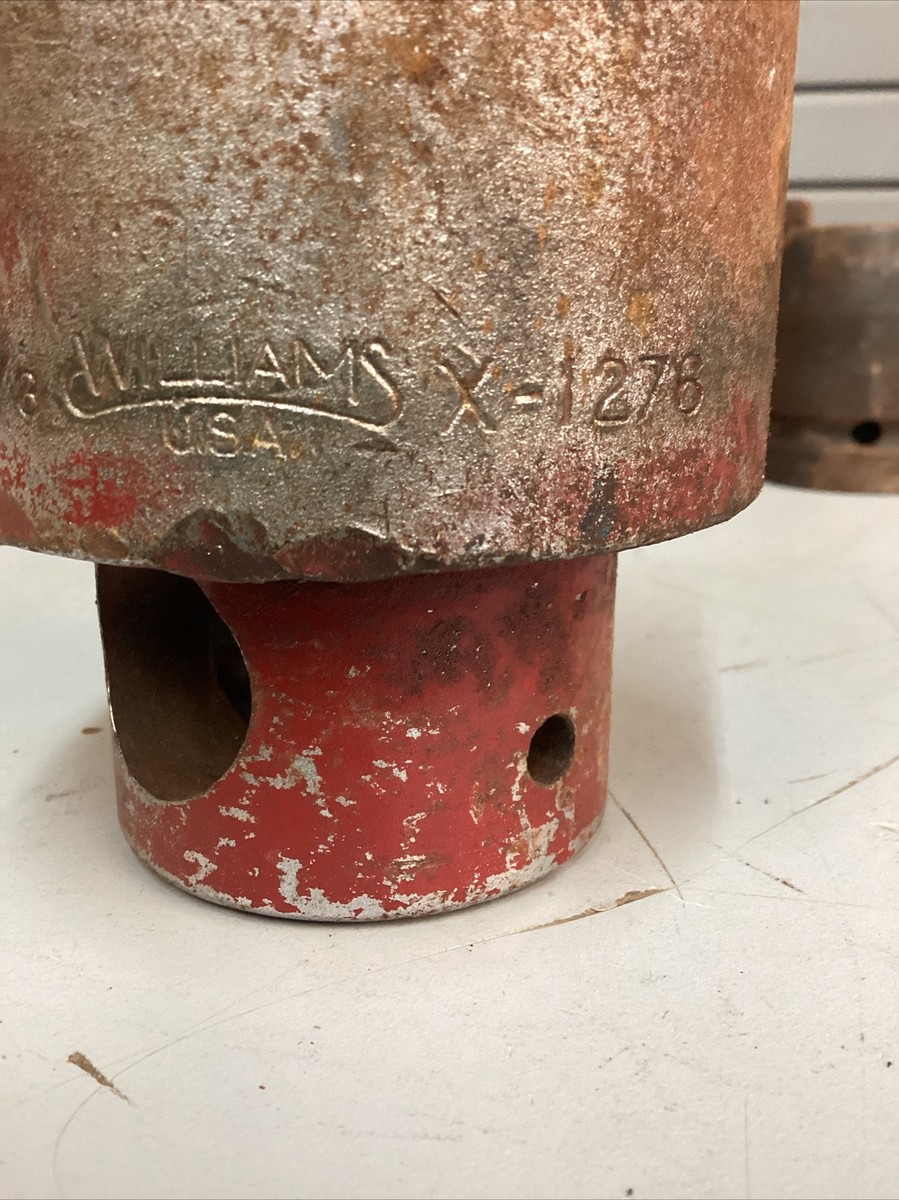 Williams 2 3/8 No. X-1276 USA Impact Socket 1 Drive 12 Point