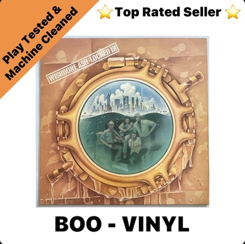 Wishbone Ash Locked In LP Album Vinyl Record 1976 MCF 2750 MCA Records ...
