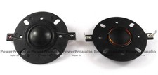 1 pair 25.4 25.5mm 1" silk diaphragm dome Tweeters horn Drive voice coil