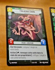 STAR WARS SHADOWS OF THE GALAXY UNLIMITED CARD GAME TCG CARD 080/262 SHD.FR MINT