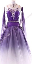 jz Handmade Dance Dress/Standard Ballroom Competition Dress Modern Waltz Tango