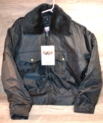 Image First Police / Security Windbreaker 525A Black Medium Jacket