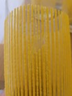 Georges Briard Glasses Set of 9 Yellow Icicle Chevron Whiskey Cup Style Signed — photo 8