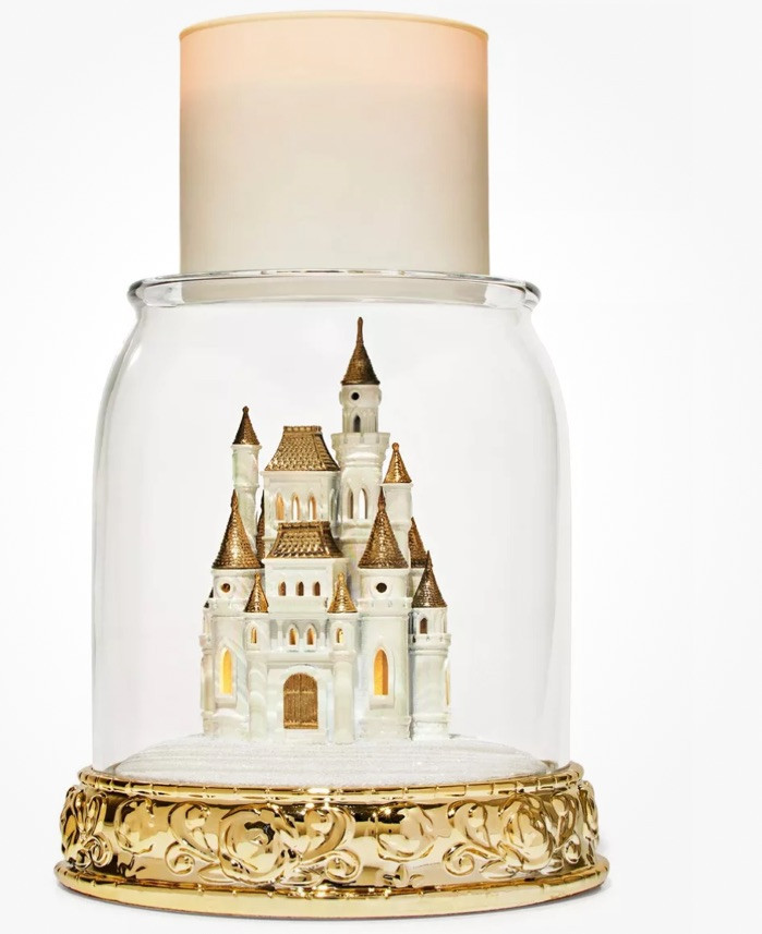 Bath Body Works Disney Princess Light-Up Castle Cloche 3-Wick
