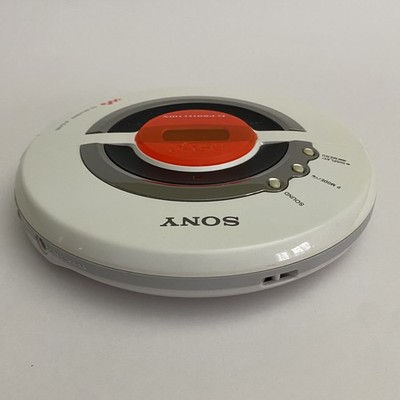 Sony D-EJ100 PS Psyc Walkman Portable CD Player White/Orange