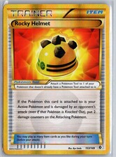 Rocky Helmet 153/149 Secret Rare Boundaries Crossed Pokemon Holo Lightly Played on eBay
