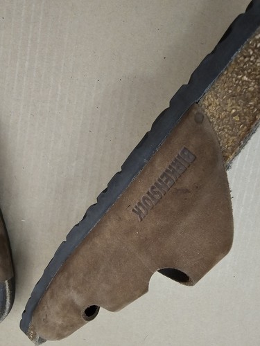 Birkenstock Florida SFB Women's Size 40 Regular Width Brown Leather Slip On - Picture 4 of 9