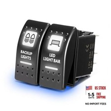 ATV UTV Light Rocker Switch 5Pin Toggle ON-Off Led Light Bar  Backup Lights