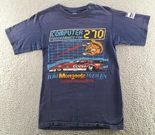 VTG Tom McEwen Mongoose Coors Corvette Shirt Mens Small Suncraft Sportswear 80s
