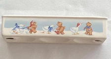 Cracker Server Ceramic Christmas Goose & Bear House Of Lloyd 1988