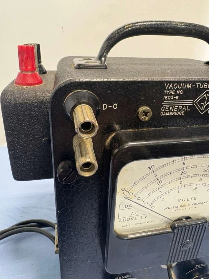 General Radio Marion Electric Vacuum-Tube Voltmeter Part 1803-B, MEDS-70 - Image 4 of 4