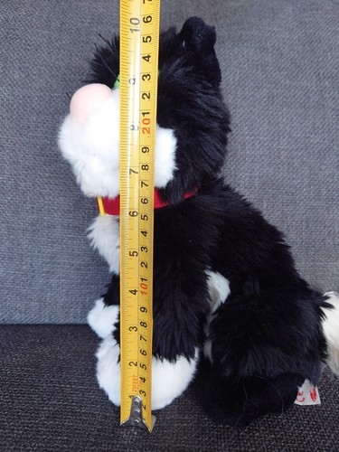 Postman Pat Jess The Black & White Cat Soft Plush Toy 10” Tall 2003 Born To Play - Picture 8 of 8