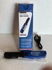 Cal-Van Tools 85110 Digital Tire Gauge & LED Flashlight 2 in 1 w/ 2 Magnets AW