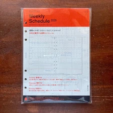 PLOTTER 002 Refill 2026 Edition Weekly Left Style A5 size