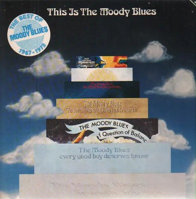 2xLP The Moody Blues This Is The Moody Blues NEAR MINT Threshold Recordings