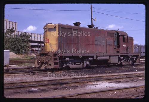 Original Slide CRIP #452 Alco RS2 Rock Island RI 1973 Blue Island IL