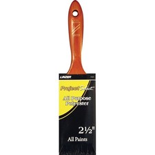 Linzer WC 1123-2.5 Paint Brush, 2-1/2 in W, 3-3/4 in L Bristle, Beaver Tail Hand
