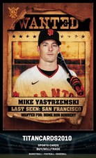 Mike Yastrzemski 2021 Topps Big League Wanted San Francisco Giants #WT-11