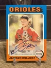 New Listing2024 Topps Heritage Jackson Holliday Real One Auto RC Autograph Rookie Orioles