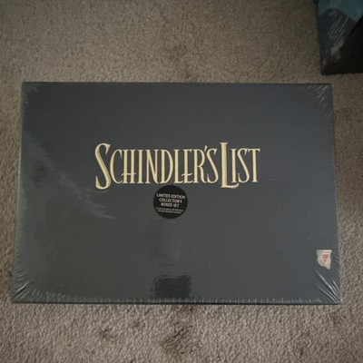 Schindler's List Collector's Box Set 1994 VHS, CD, Book, Booklet, Sealed