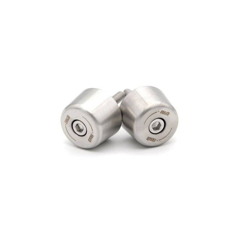 Embouts de guidon R&G RACING premium inox poli pour Suzuki