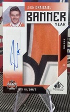 2016-2017 Sp Game Used Banner Year Auto Leon Draisaitl 