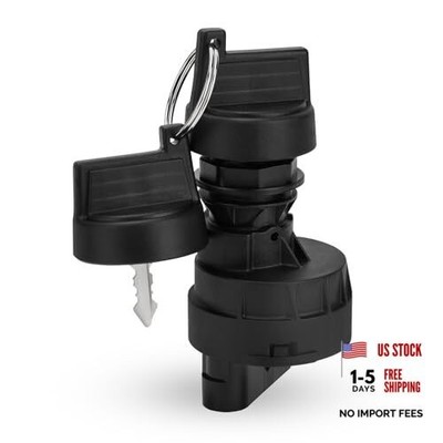 Ignition Key Switch 4 Position 5 Pin 4 Position 5 Pin Sealed (43.6x13.4mm)