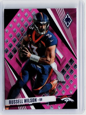 2023 PANINI PHOENIX PINK #18 - RUSSELL WILSON #ED 170/175