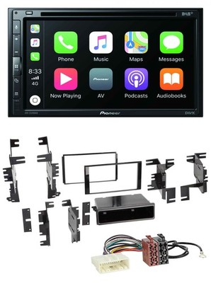 Pioneer DVD 2DIN MP3 DAB Bluetooth USB Autoradio für Nissan Versa ab 07 Xterra a