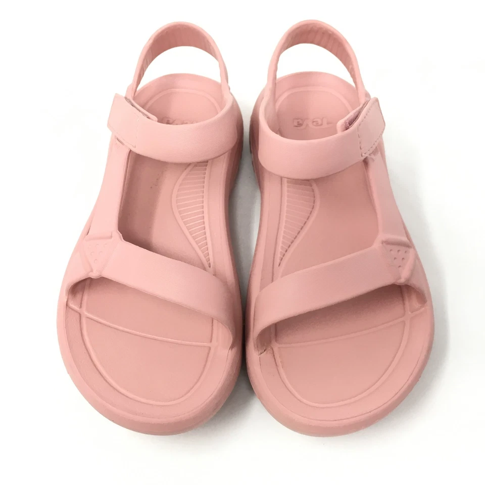 Sandalias Teva Hurricane Drift Zapatos Mujer Talla 6 Rosa Tirantes Cuña Ajustable Foto 4 de 4