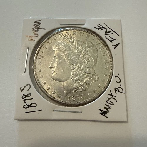 1878-S Morgan Silver Dollar In Very Fine Condition