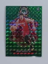 2023-24 Panini Mosaic - Rookies Jaime Jaquez Jr. #246 Green Mosaic Prizm (RC)