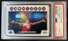 2008-09 Topps Chrome LeBron James Refractor #23 Cavaliers PSA 10
