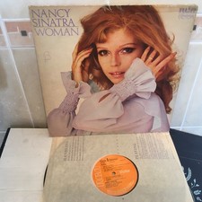 NANCY SINATRA- WOMAN -LP VINYL RECORD-BPRS 8372-RCA Victor