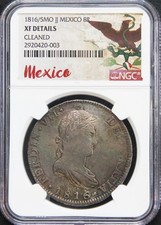 8 Reales 1816 Year Colonial Mexico Coins (Pre - 1821) for sale | eBay
