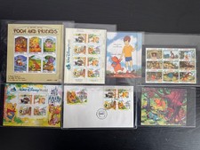 Disney Pooh Friends Postage Stamps With Certificate of Authenticity MNH 149