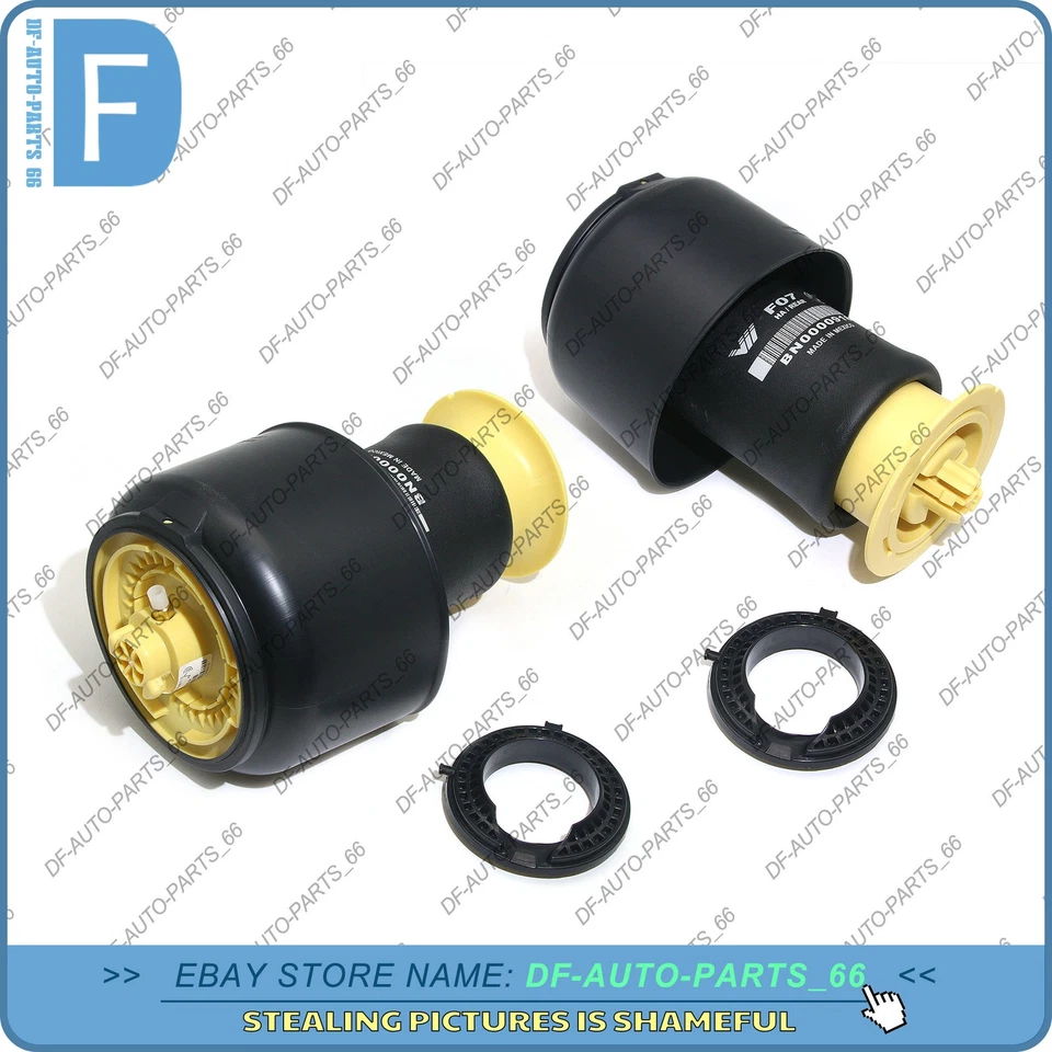 Bolsas de resorte de suspensión neumática trasera 2 piezas para BMW F07 F10 F11 550i 535i GT 2010-2017 Foto 4 de 4