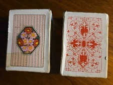 c1920s Piatnik Patience Mini Double Deck Cards Gilt Weimar Tax Stamp Complete 