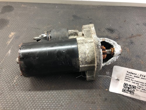 214164 Anlasser BMW 3er Cabriolet (E46) 0001108157 323 Ci