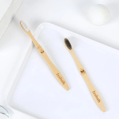 Isshah Bamboo Toothbrush - Thumbnail 2