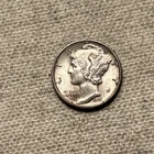 1931-D Mercury Dime, Choice AU++/Unc Better Date Denver Issue SP