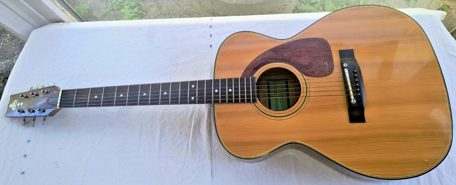 TAKEHARU FT-150 VINTAGE 1970s JAPAN ACOUSTIC GUITAR (KISO SUZUKI)