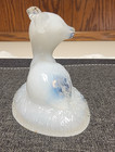 Boyd Art Glass BINGO the DEER in MILK WHITE #5  10-16-85 — photo 5