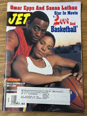 Love Basketball Omar Epps Sanaa Lathan Black Americana JET Magazine May 8 2000