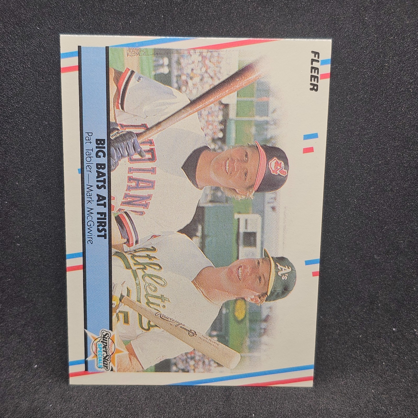 1988 Fleer - Mark McGwire, Pat Tabler #633