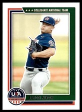 2022 Panini USA Baseball Stars & Stripes Aaron Nixon USA #23